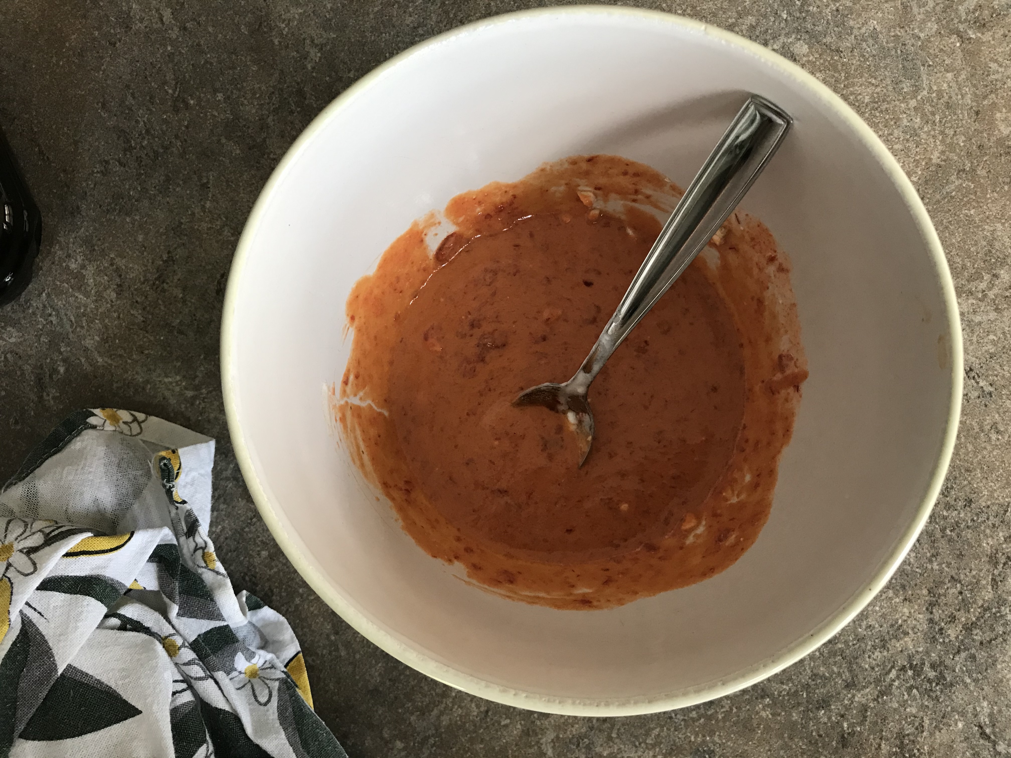 Red Pepper Yoghurt Marinade